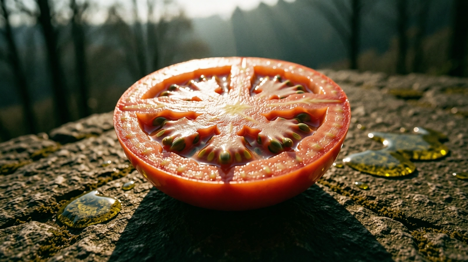 Heirloom tomato detail